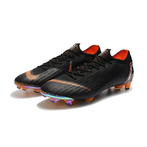 Nike Mercurial Vapor XII FG Niños - Negro Naranja_8.jpg